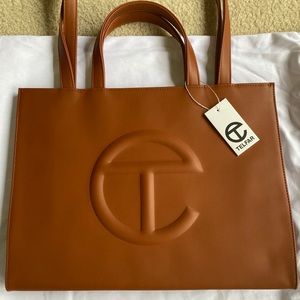 Telfar Medium Shopper in Tan (NEW)
